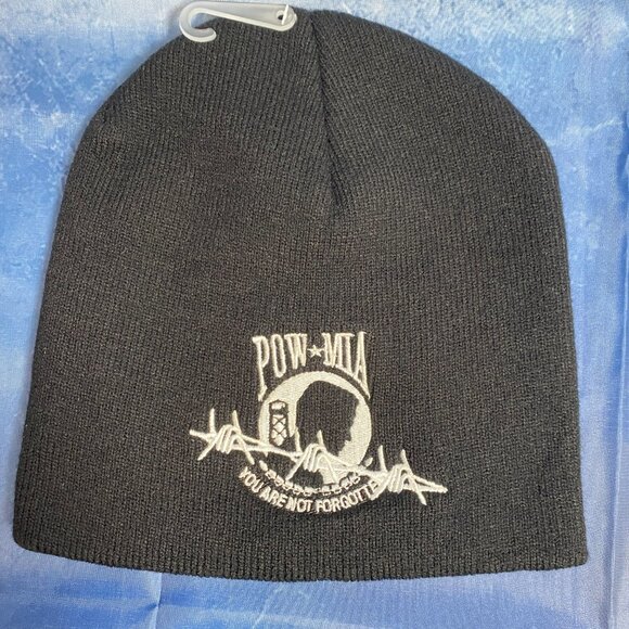 New POW-MIA Short Beanie - Picture 3 of 8